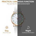 Stylish AOOSU Women's Leather Quartz Watch
