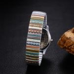 Bohemia Flower Stretch Band Watch for Women