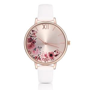 Stylish Waterproof Leather Quartz Watch for Women
