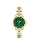 BOSS Women's Gold Stainless Steel Analogue Watch