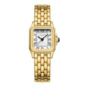 Cheetah Vintage Bracelet Women's Watch in Gold White