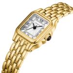 Cheetah Vintage Bracelet Women's Watch in Gold White