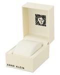 Anne Klein Gold-Tone & Black Ceramic Bracelet Watch