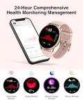 TUYOMA Women's Smart Watch - Fitness Tracker & Monitor