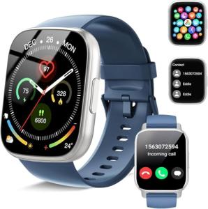 HD Smartwatch for Fitness, Calls, and Monitoring