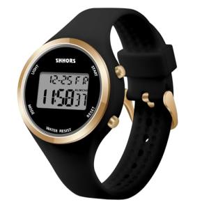 Stylish LED Digital Watch for Women - Black