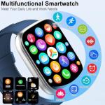 HD Smartwatch for Fitness, Calls, and Monitoring