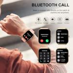 Stylish Women's Smart Watch with Fitness Tracker