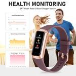 Fitness Tracker with AMOLED Screen and Health Monitor