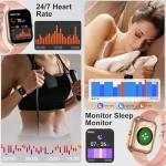 Stylish Women's Smart Watch with Fitness Tracker