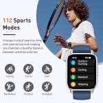 HD Smartwatch for Fitness, Calls, and Monitoring