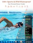 Waterproof Smartwatch with Alexa and Health Tracking