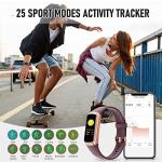 Fitness Tracker with AMOLED Screen and Health Monitor