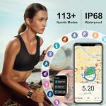 Stylish Women's Smart Watch with Fitness Tracker
