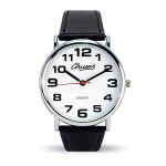Chums Easy Read Classic Leather Strap Watch