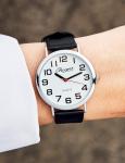 Chums Easy Read Classic Leather Strap Watch