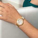 Anne Klein Gold Quartz Women's Fashion Watch