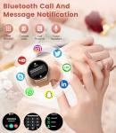 Rose Gold Women's Smartwatch with AMOLED Display