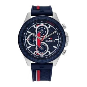 Tommy Hilfiger Men's Blue Silicone Quartz Watch