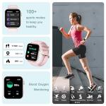 IOWODO Women's Smart Watch with Fitness Tracker