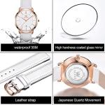 OLEVS Ultra Thin Women’s Waterproof Dress Watch