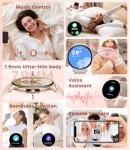 Rose Gold Women's Smartwatch with AMOLED Display