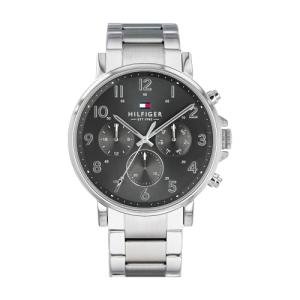 Tommy Hilfiger Men's Quartz Watch with Silver Bracelet