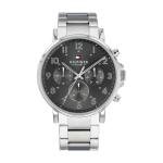 Tommy Hilfiger Men's Quartz Watch with Silver Bracelet