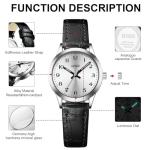 BAISHIOI Women's Waterproof Analog Quartz Watch