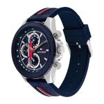 Tommy Hilfiger Men's Blue Silicone Quartz Watch