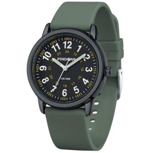 Stylish Waterproof Silicone Band Analog Watch