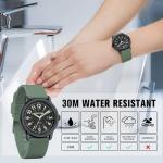 Stylish Waterproof Silicone Band Analog Watch