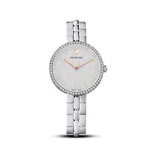 Swarovski Silver Tone Metal Bracelet Watch