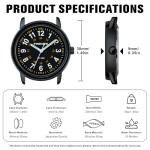 Stylish Waterproof Silicone Band Analog Watch