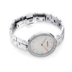 Swarovski Silver Tone Metal Bracelet Watch