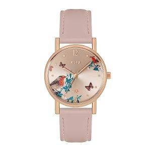 Tikkers RSPB Women's Bird Print Watch (Nude)