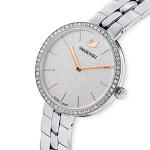 Swarovski Silver Tone Metal Bracelet Watch