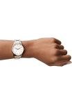 Armani Exchange Women's Watch, Silver/Rose, 36mm