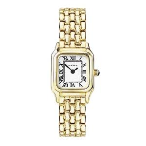 SEKONDA Women's Gold Tone Octagonal Watch