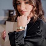 SEKONDA Women's Gold Tone Octagonal Watch