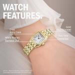 SEKONDA Women's Gold Tone Octagonal Watch