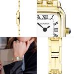 SEKONDA Women's Gold Tone Octagonal Watch