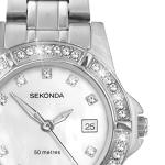 Sekonda Ladies 28mm Stone Set Dress Watch