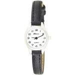 Ravel Women's Petite Black Silver Cocktail Watch