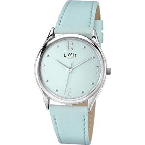 Limit Ladies Quartz Watch with Aqua Dial and Strap