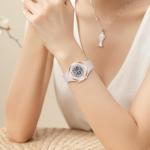 Rose Gold Waterproof Sport Watch for Women