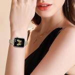 MioHHR Slim Metal Apple Watch Straps for Women