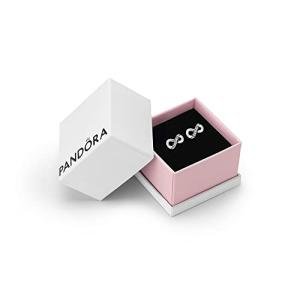 Pandora Women's Sterling Silver Infinity Stud Earrings