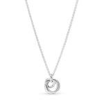 Pandora Moments Family Pendant Necklace with Gift Box