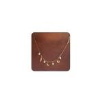 Charming Gold Shell and Moon Star Necklace